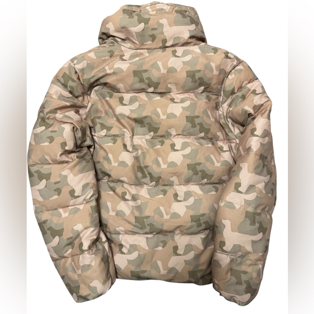 Unreal Fur Camouflage (dog print) padded puffer Jacket. Size M. - Picture 3 of 3